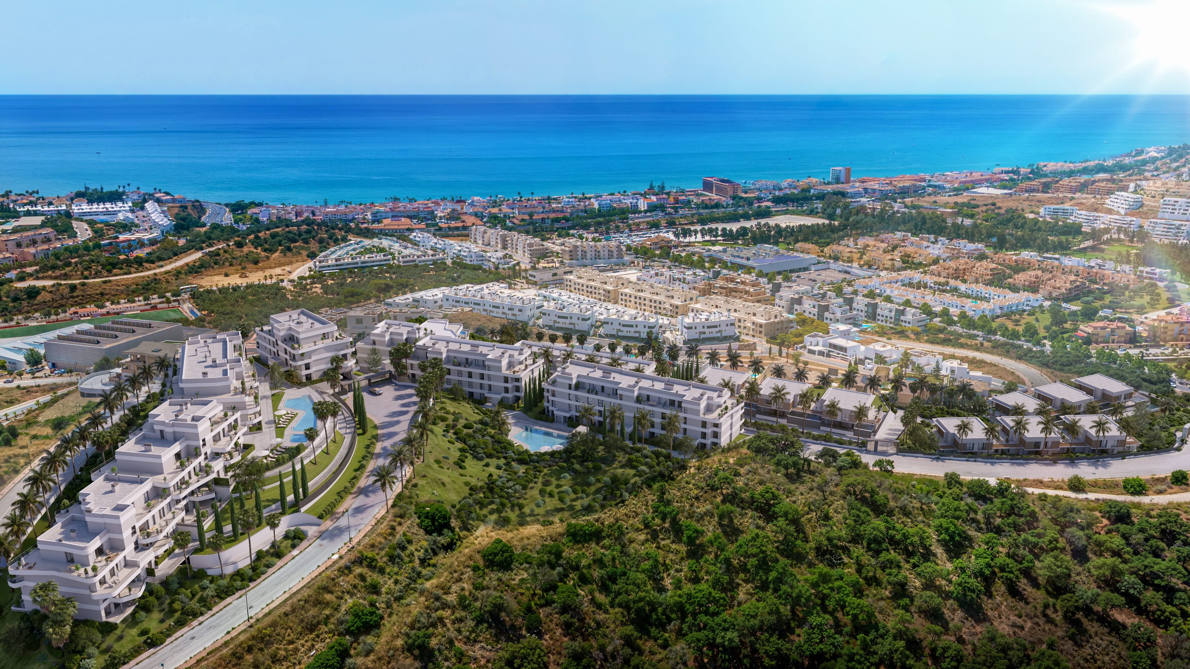 Perfekter Panoramablick in La Cala de Mijas