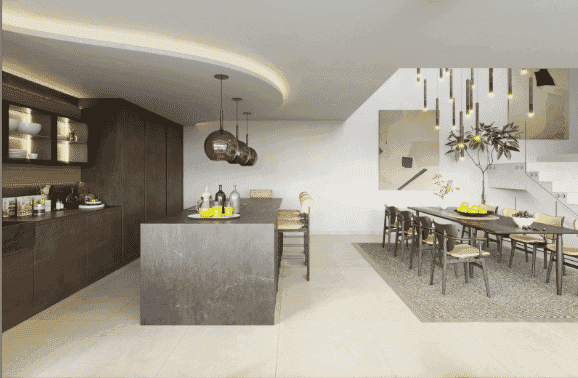 Moderne Villa in Pinares de San Antón Málaga mit Meerblick, Terrassen und elegantem Design.